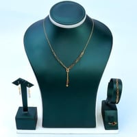 طقم ذهب ناعم عيار 21 وزن 2.25 جرام