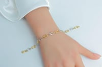 سوارة ذهب صافي تصميم المونيكاء عيار 18 وزن 5.1 جرا...