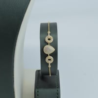 طقم ذهب البوشرون تصميم الماسي عيار 18 وزن 9.92 جرا...