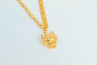 طقم ذهب التايقر عيار 21 وزن 19.6 جرام