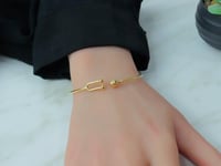 اسوارة ذهب ناعمة بتصميم ايطالي عيار 18 - الوزن 3.4...