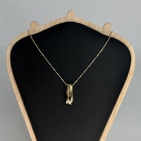 عقد ذهب الامواج عيار 18 وزن 5.8 جرام