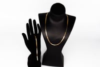 كلكشن سلسال فلات مع الاسوارة عيار 18