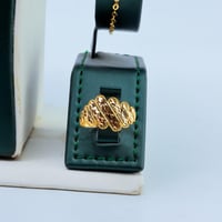 طقم ذهب كويتي ملكي فاخر عيار 21 وزن 25.84 جرام بتص...