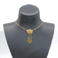 مخنق ذهب عيار 21 وزن 2.86 جرام