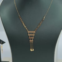 طقم ذهب عيار 21 وزن 2.77 جرام