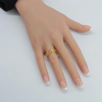 دبلة ذهب عيار 21 وزن 1.36 جرام