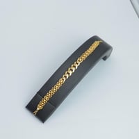 اسوارة ذهب جنزير عيار 21 وزن 13.75 جرام