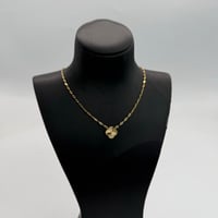 عقد ذهب الفان كليف بتصميم الجنزير عيار 21