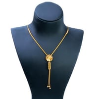 سبحة ذهب الوردة عيار 21 وزن 5.15 جرام