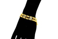 سوارة ذهب باولاء عيار 21 وزن 11.1 جرام