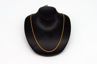 سلسال ذهب المبروم الرفيع عيار 21 الوزن 1.75 جرام م...