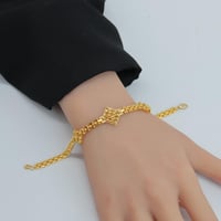 اسوارة ذهب عيار 21 وزن 9.41 جرام