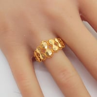 خاتم ذهب عيار 21