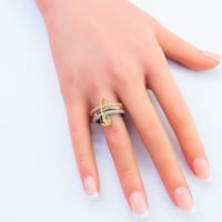 دبلة ذهب عيار 18 تصميم إي بي إم العالمي بوزن 5.7 ج...