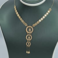 عقد ذهب عيار 18 وزن 1.45 جرام