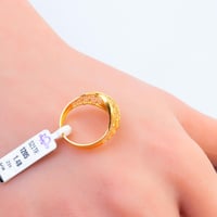 خاتم ذهب عيار 21