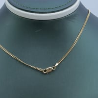 عقد ذهب صافي تصميم ياباني عيار 18 وزن 7.75 جرام