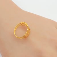 خاتم ذهب عيار 21