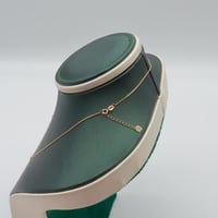 عقد ذهب عيار 18 وزن 1.89 جرام