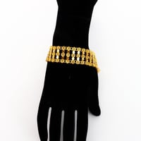 سوارة ذهب باولاء عيار 21 وزن 15 جرام