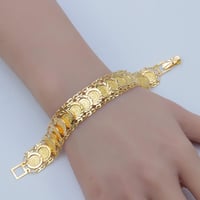 سوارة ذهب تصميم الجنية عيار 21 وزن 13.2 جرام