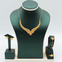 طقم ذهب شبكة عيار 21 وزن 12.56 جرام