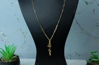 سلسال ذهب جنزير تصميم دقة ياباني عيار 18 وزن 5.2 ج...