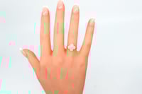 خاتم فان كليف ذهب عيار 18 فاخر الماسى وزن 1.1 جرام