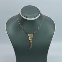 عقد ذهب عيار 21 وزن 1.34 جرام