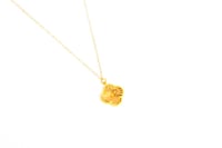 سلسال ذهب تصميم فان كليف عيار 21 وزن 2.9 جرام