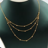 طقم ذهب الكرات عيار 21 وزن 6.3 جرام