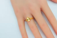 خاتم ذهب الفان كليف عيار 21