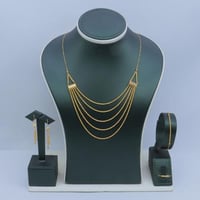 طقم ذهب المبروم خمسة دور عيار 21 وزن 7.75 جرام