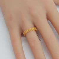 دبله ذهب عيار 21 ساده وزن 1.1 جرام - دبل زواج ذهب