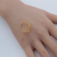 خاتم ذهب عيار 21