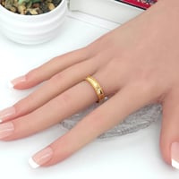 دبلة الرولكس الفريده ذهب عيار 21