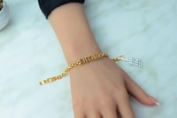 اسوارة ذهب ديور بتصميم الرولكس عيار 21 وزن 9 جرام