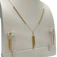 طقم ذهب عيار 21 وزن 8.8 جرام