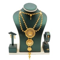 طقم ذهب كرسي جابر جامبو عيار 21 وزن 21.3 جرام