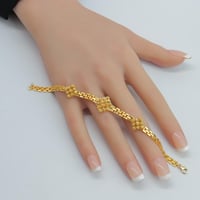 اسوارة ذهب عيار 21 وزن 9.41 جرام