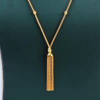 سلسال ذهب عيار 21 لمسة إيطاليا وزن 9.40 جرام