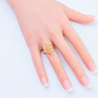 خاتم ذهب عيار 21