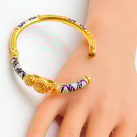 سوارة ذهب هندي عيار 21 وزن 25.78 جرام