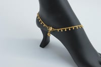 خلخال ذهب الياسمينة عيار 21 وزن 4.45 جرام