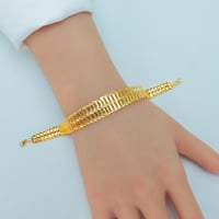 سوارة ذهب عيار 21 وزن 9.06 جرام