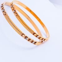 غوايش ذهب عيار 21 كرات الدوريكاء وزن 5.6 جرام