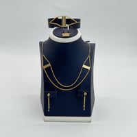 طقم المبروم ذهب عيار 21 وزن 5 جرام