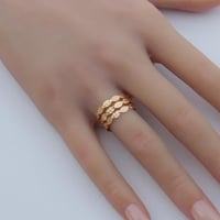 اجمل خاتم مرامي ذهب عيار 21 ناعم وزن 3.9 جرام