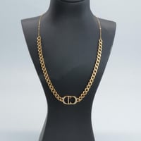 عقد ذهب CD تصميم الجنزير عيار 21 وزن 11.84 جرام